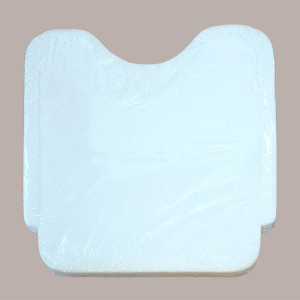 100 Pz Bavaglio BIG Monouso Colore Bianco in Tessuto Tnt 43x46 [dd6a03d6]