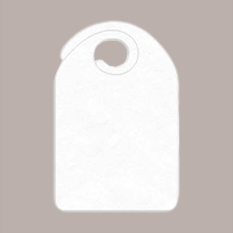 300 Pz Bavaglini Baby Bambino Colore Bianco Puppy in Tessuto Tnt [4caf66e5]