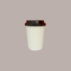 100 Pz Coperchio Beccuccio Nero Dm90 mm Bicchieri BT35 42 55 [334132ff]