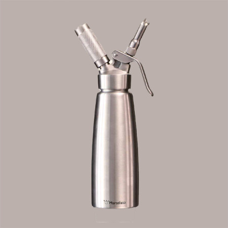Sifone Professionale per Panna Montata in Acciaio Inox 500 ml [6f356e1f]