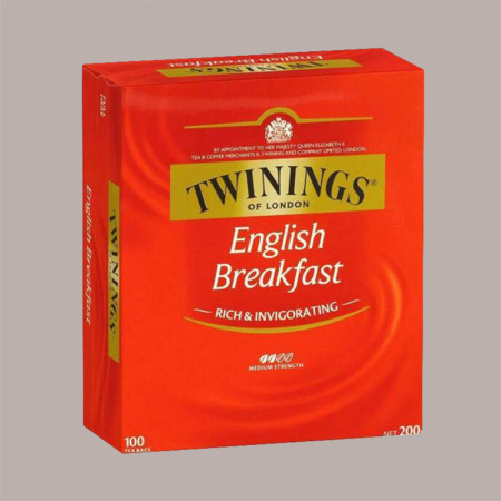 100 Pz Filtri TE' Tea English Breakfast Grande Consumo TWININGS [7921f71c]
