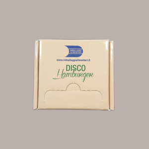 2000 Pz Disco Carta Forno Dispenser Bio Eco per Hamburger Dm10