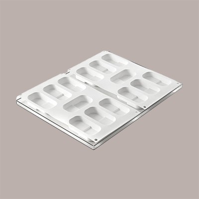 Stampo Silicone per Biscotto Gelato Mini Bon 45x45mm Break&Go [266d2a84]