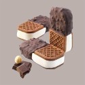 Stampo Silicone per Biscotto Gelato Mini Bon 45x45mm Break&Go [ff4b6989]