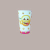 50 Pz Bicchiere Bibita Yogurt Carta Fantasia Emoticon Emoji 550cc [641caa78]