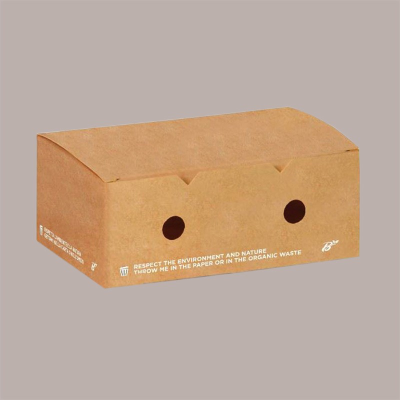 100 Porta Crocchette Piccolo Fritti Asporto Avana BIO 120x100H70 [f0038e2b]