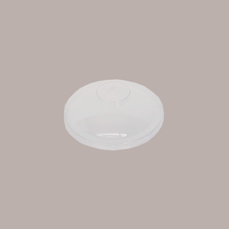 100 Pz Base Coperchio Trasparente per Coppa Marianna 200cc [278222b0]