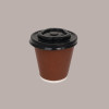 50 Pezzi Bicchiere Termico Carta Caffè Brown Marrone 3oz 75 ml [8c8c0bf0]