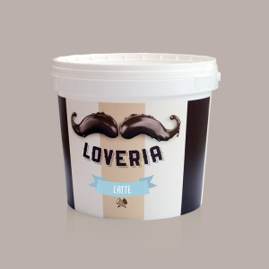 5,5 Kg Secchiello Loveria Crema al Latte Leagel Gelato Nutella Dolci [bfc95e37]
