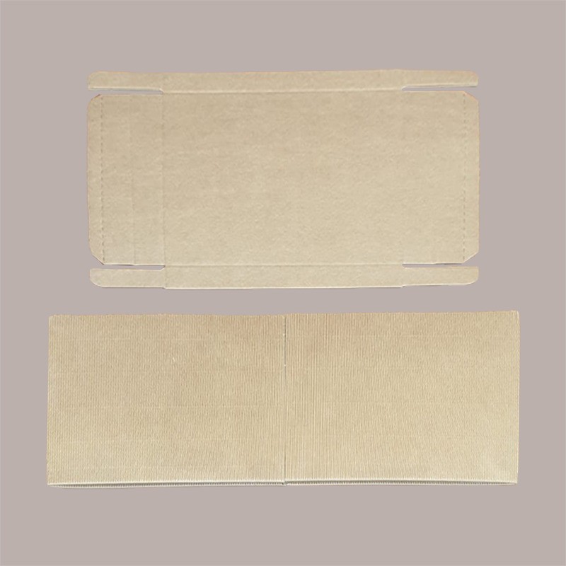 5 Pz Scatola Baule+Coperchio Carta Onda Avana 200x200H230 mm [3a3cb6cd]