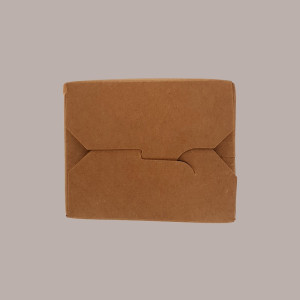 50 Pz Take Away Box Food Cup 500 cc Carta Avana Ceralacca [14fdfa70]