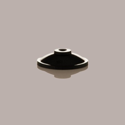 100 Pz Base Coperchio Nero in PS per Coppa Marianna 200cc [1ae6c38c]