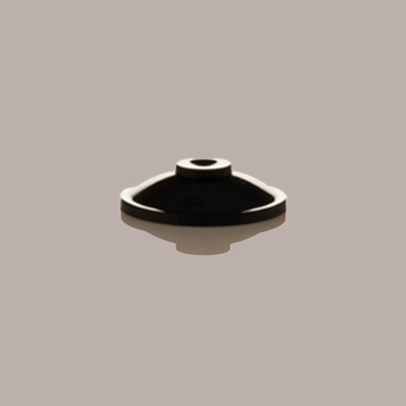 100 Pz Base Coperchio Nero in PS per Coppa Marianna 200cc [1ae6c38c]