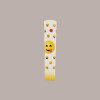 100 Pz Bicchiere Bibita Yogurt Carta Fantasia Emoticon Emoji 370cc [6910c404]