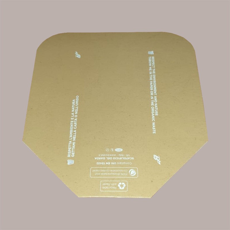 100 Pz Porta Hot Dog Aperto Carta Avana Bio Compost 250x70H50 [e7c45cf2]