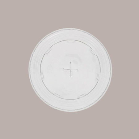 100 Pz Coperchio Piano Forato Opaco Croce Dm90 Bicchiere B55 [98f19c68]