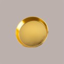 10 Vassoio Oro Marrone Charlotte Tiramisù Babà Profitterol 22 cm [cb79bfbe]