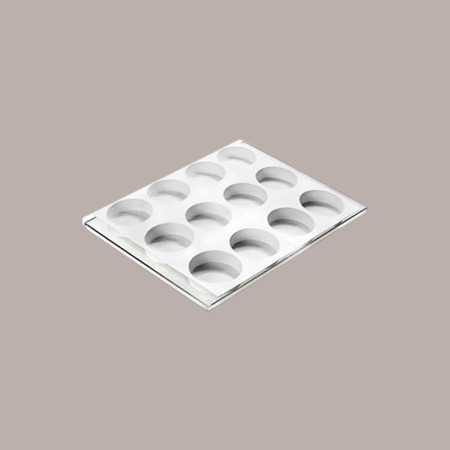 Stampo per Biscotto Gelato Rotondo Cioccogel 78 mm BREAK&GO [75d1cfb6]