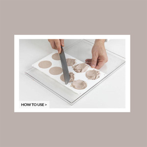 Stampo per Biscotto Gelato Rotondo Cioccogel 78 mm BREAK&GO [96adf637]