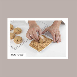 Stampo per Biscotto Gelato Rotondo Cioccogel 78 mm BREAK&GO [f896743e]