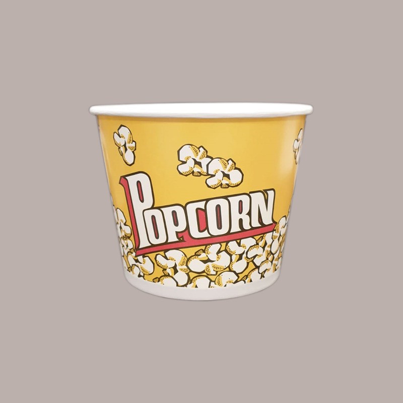 10 Pezzi Bicchierone Carta Pop Corn Grande Large 1900 ml 64oz [e0c44038]