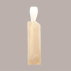 250 Pz Palettina Gelato Biodegradabile PLA Beige Imbustate Carta [e48bb580]