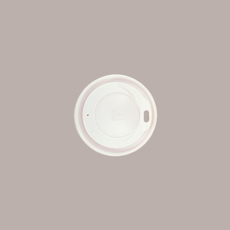 100 Pz Coperchio Beccuccio Bianco 75mm Bicchieri 6oz 230ml SDG [b4b479b1]