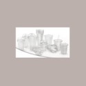 50 Pz Coperchio CUPOLA PET dm95 CON FORO per 575cc 650cc [a7344ef3]