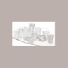 50 Pz Coperchio CUPOLA PET dm95 CON FORO per 575cc 650cc [a7344ef3]