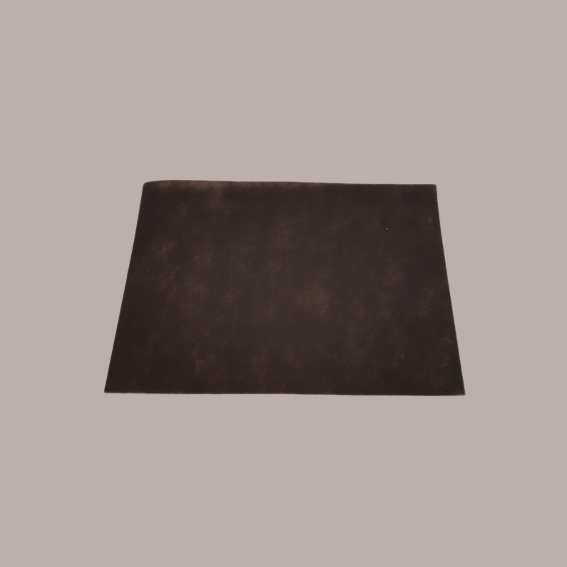 100 Pz Tovagliette TNT Tinta Unita Marrone Scuro Monouso 33x45 [81030503]