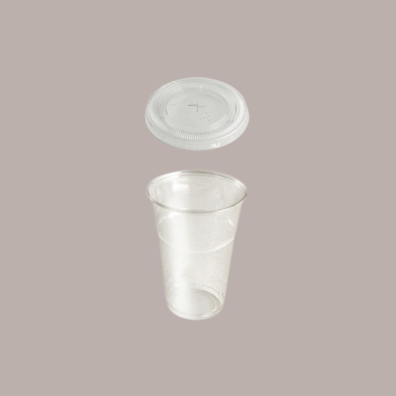 50 Coperchio Piatto Taglio Croce dm85 PLA  BIO 350cc 400cc 500cc [6898de0c]