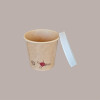 50 Bicchiere Caffè Termico 4oz Carta Marrone Naturale 120cc BC10 [726945ed]