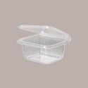 50 Pz Vaschetta con coperchio Rettangolare Alimenti Bio PLA 500cc [4a3978ce]
