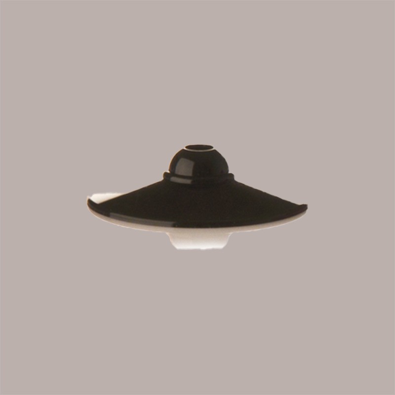 120 Pz Bicchiere Flute Calice Base Nera 120cc Plastica Usa e Getta [83308171]