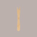 1000 Pz Forchettina Sticker 2 Punte in Legno Patatine Finger Food [8523b587]