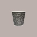 50 Pezzi Bicchiere Termico Carta Caffè 3oz Coffee Black Take Away [48f7a675]