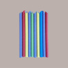 100 Pz Cannucce in Carta Incartate Bubble Tea H200 mm Dm 12mm [2b7eb630]