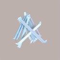 100 Pz Cannucce in Carta Incartate Bubble Tea H200 mm Dm 12mm [f258f53d]