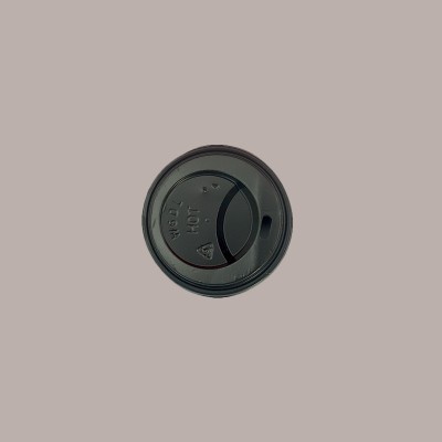 100 Pz Coperchio con Beccuccio Nero Dm6 Bicchieri 4oz  B10BC10 [6c0d0207]