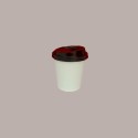 100 Pz Coperchio con Beccuccio Nero Dm6 Bicchieri 4oz  B10BC10 [1f4249fd]