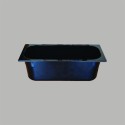 Bacinella Vaschetta per Gelato in Policarbonato Nero 360x165H120 [f5fd7835]