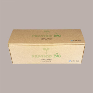 150 Pz Shoppers Rotolo Pratico Box Box MaterBi Gelato 23+18x45 [4c46b602]
