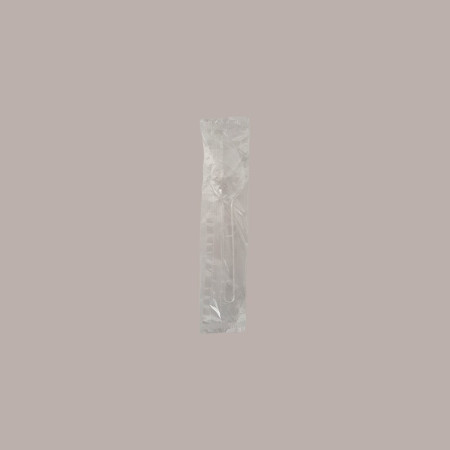 250 Pz Cucchiaino Cristallo Trasparente Imbustato 13cm Gelato [e734d4ba]
