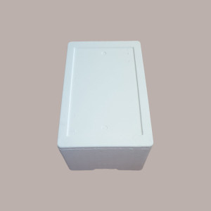 Cassa Isotermica Box Contenitore EPS/PE Bianco 60x37,5 H26,5