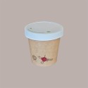 50 Coperchio Carta Beccuccio Bicchiere Cappuccino 200cc BH20 [53a9c47d]