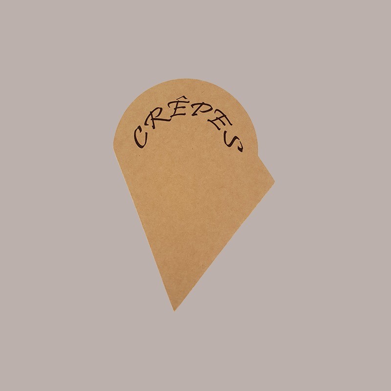 Porta Crepes Piadina in cartoncino politenato 1/8 Asporto 250 pezzi [021a2a8d]
