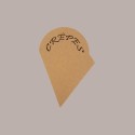 250 Pezzi Porta Crepes Piadina in cartoncino politenato 1/8 Asporto [021a2a8d]