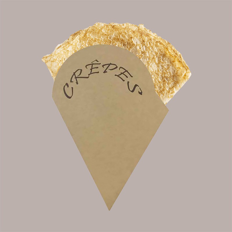 Porta Crepes Piadina in cartoncino politenato 1/8 Asporto 250 pezzi [9c550dcb]
