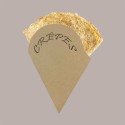 250 Pezzi Porta Crepes Piadina in cartoncino politenato 1/8 Asporto [9c550dcb]
