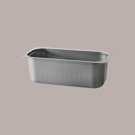 10 pz Gelatiera Sorbettiera Grigia 4750cc Pesante Usa e Getta Alcas [c83c53a4]